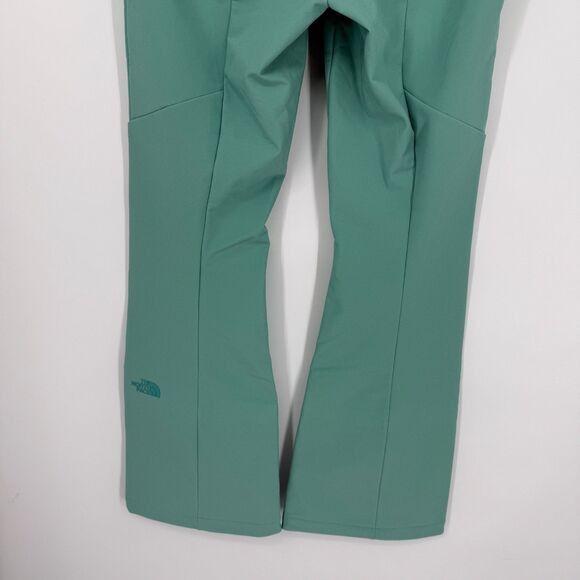 The North Face Women's Snoga Snowboard Ski Snow Pant Fitted Green Size 14 NWT - Picture 10 of 16